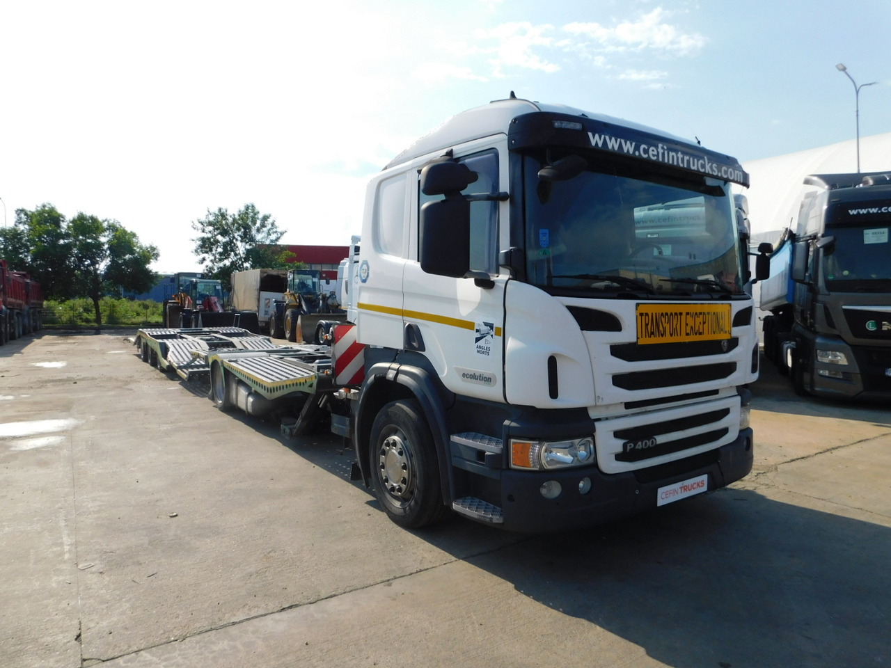 Scania Lb 4x2 - Autotransporter truck: picture 2 Scania Lb 4x2 - Autotransporter truck: picture 2