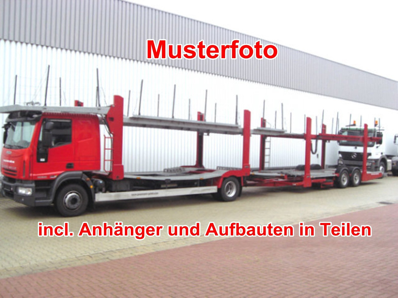 EuroCargo ML160E32 4x2 EuroCargo ML160E32 4x2 mit Teilen für Anhänger und Aufbauten - Autotransporter truck: picture 1 EuroCargo ML160E32 4x2 EuroCargo ML160E32 4x2 mit Teilen für Anhänger und Aufbauten - Autotransporter truck: picture 1