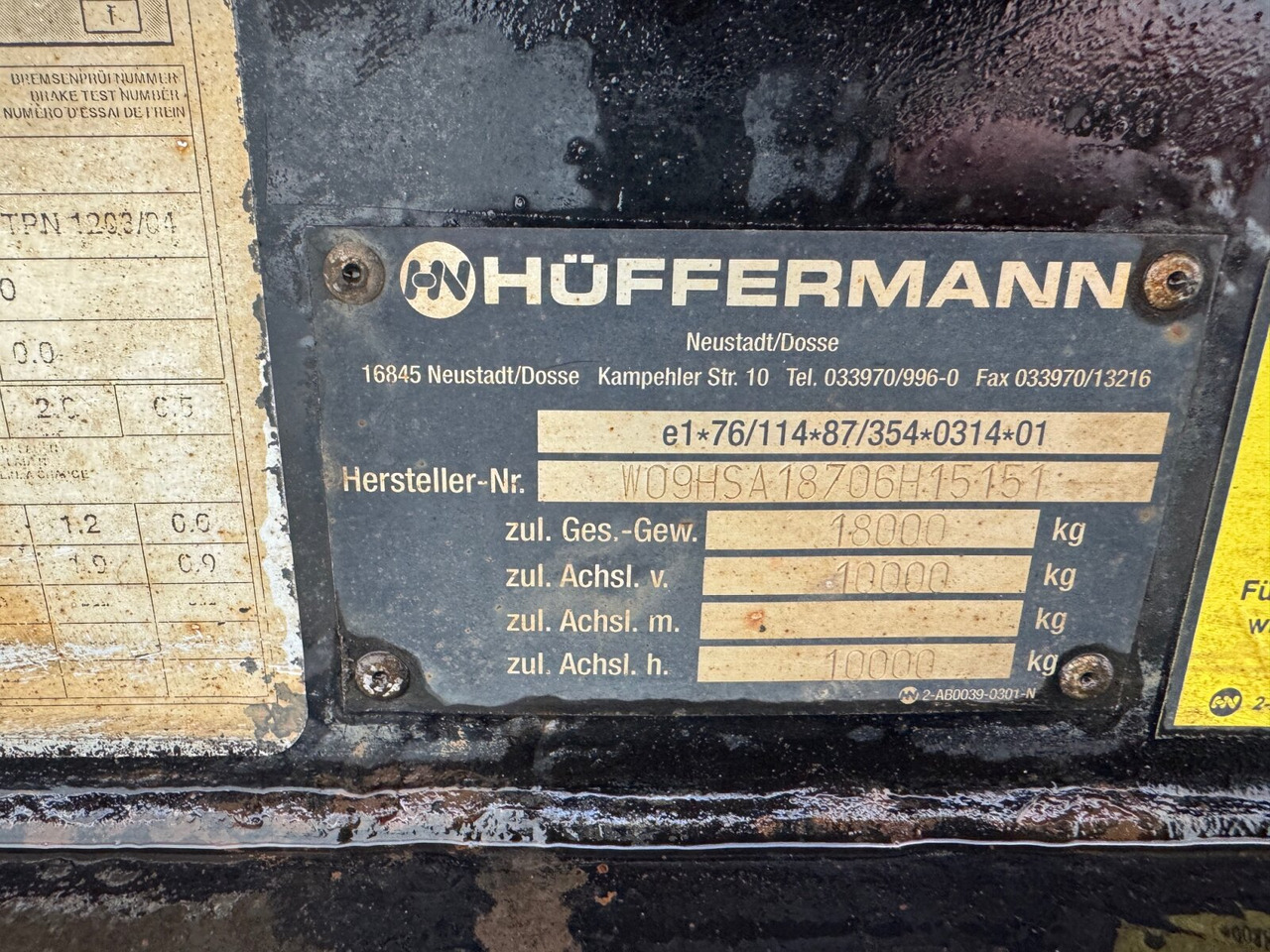 HSA 18.70 HSA 18.70 Schlittenabroller - Roll-off/ Skip trailer: picture 4 HSA 18.70 HSA 18.70 Schlittenabroller - Roll-off/ Skip trailer: picture 4