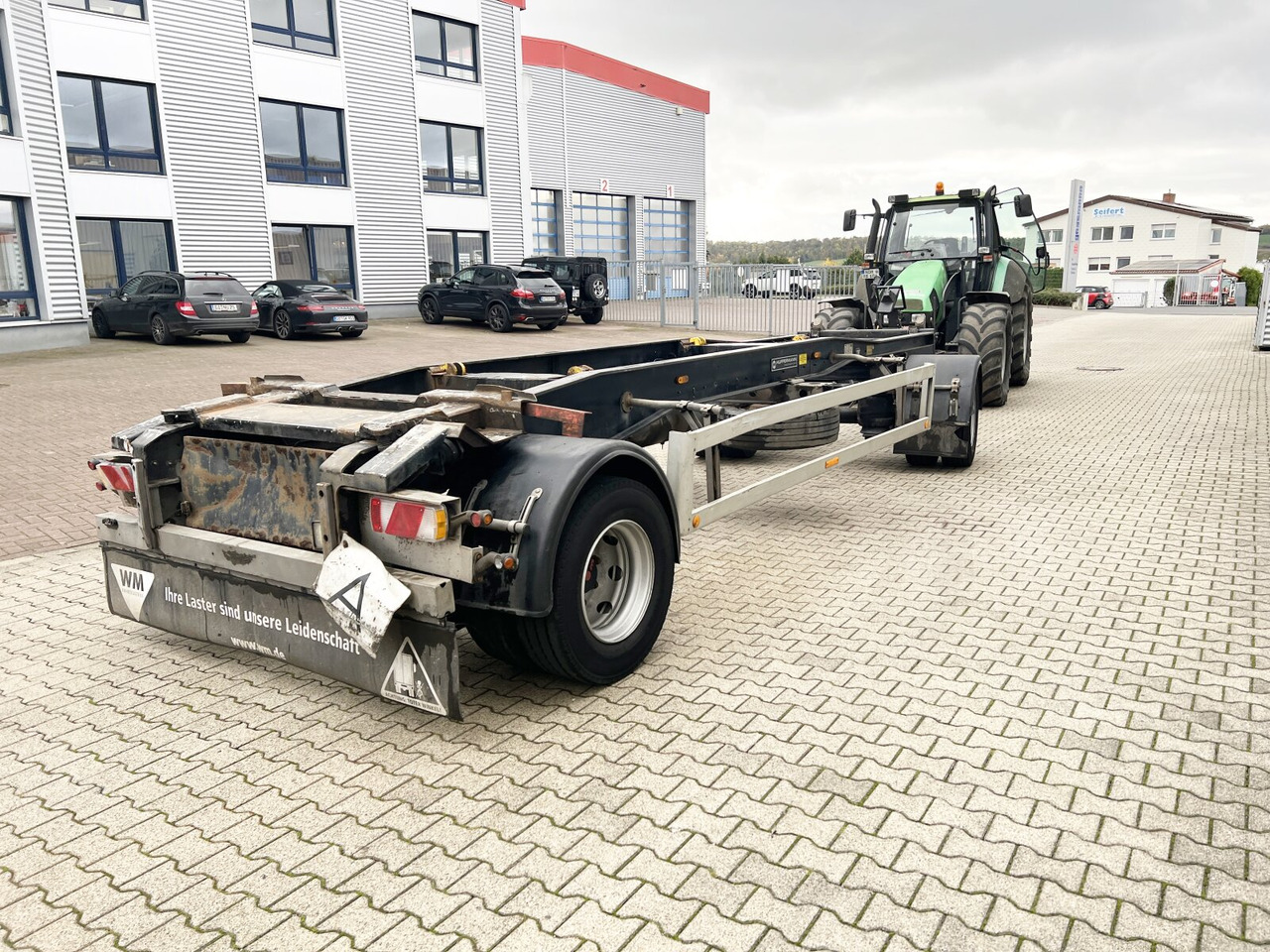Roll-off/ Skip trailer HSA 18.70 HSA 18.70 Schlittenabroller: picture 11