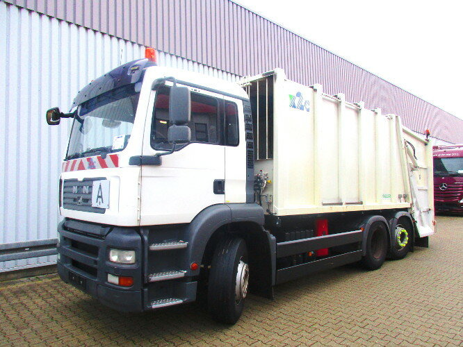 MAN TGA 26.310 BL 6x2 TGA 26.310 BL 6x2, Haller M21-x2c, 21m³ - Garbage truck: picture 1 MAN TGA 26.310 BL 6x2 TGA 26.310 BL 6x2, Haller M21-x2c, 21m³ - Garbage truck: picture 1