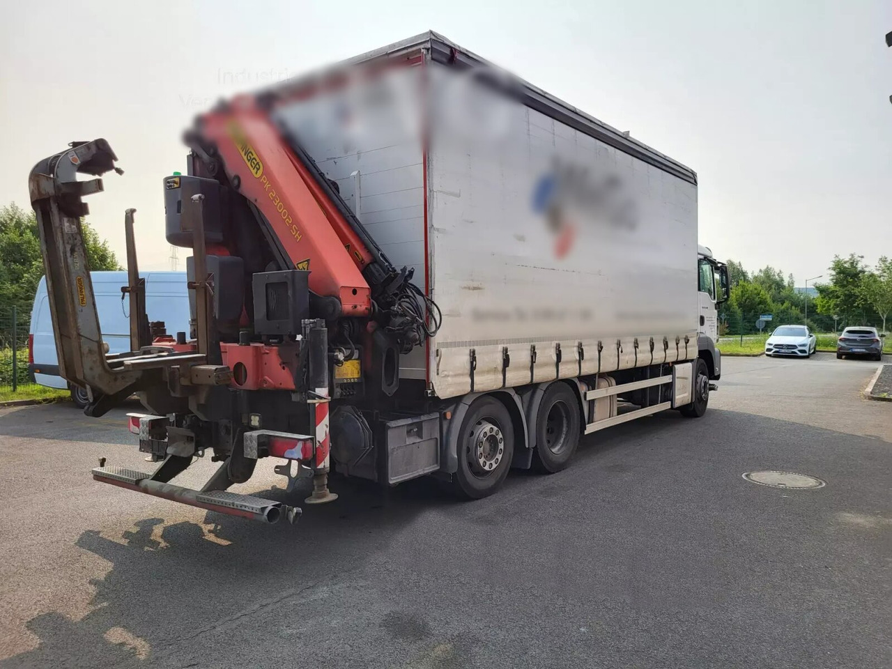 MAN TGS 26.400 6x2-4 LL TGS 26.400 6x2-4 LL, Lenk-/Lift, Edscha, Heckkran Palfinger PK23002-C + Jib PJ060A, Funk - Curtainsider truck, Crane truck: picture 2 MAN TGS 26.400 6x2-4 LL TGS 26.400 6x2-4 LL, Lenk-/Lift, Edscha, Heckkran Palfinger PK23002-C + Jib PJ060A, Funk - Curtainsider truck, Crane truck: picture 2