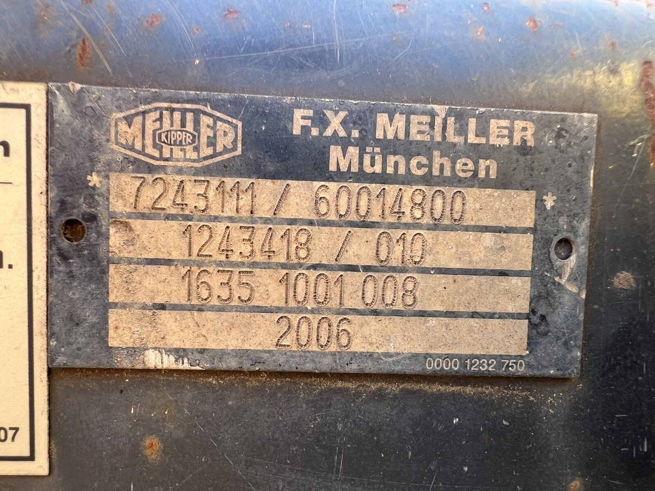 Tipper trailer Meiller Meiller MZDA 18/2 Meiller MZDA 18/2,: picture 8