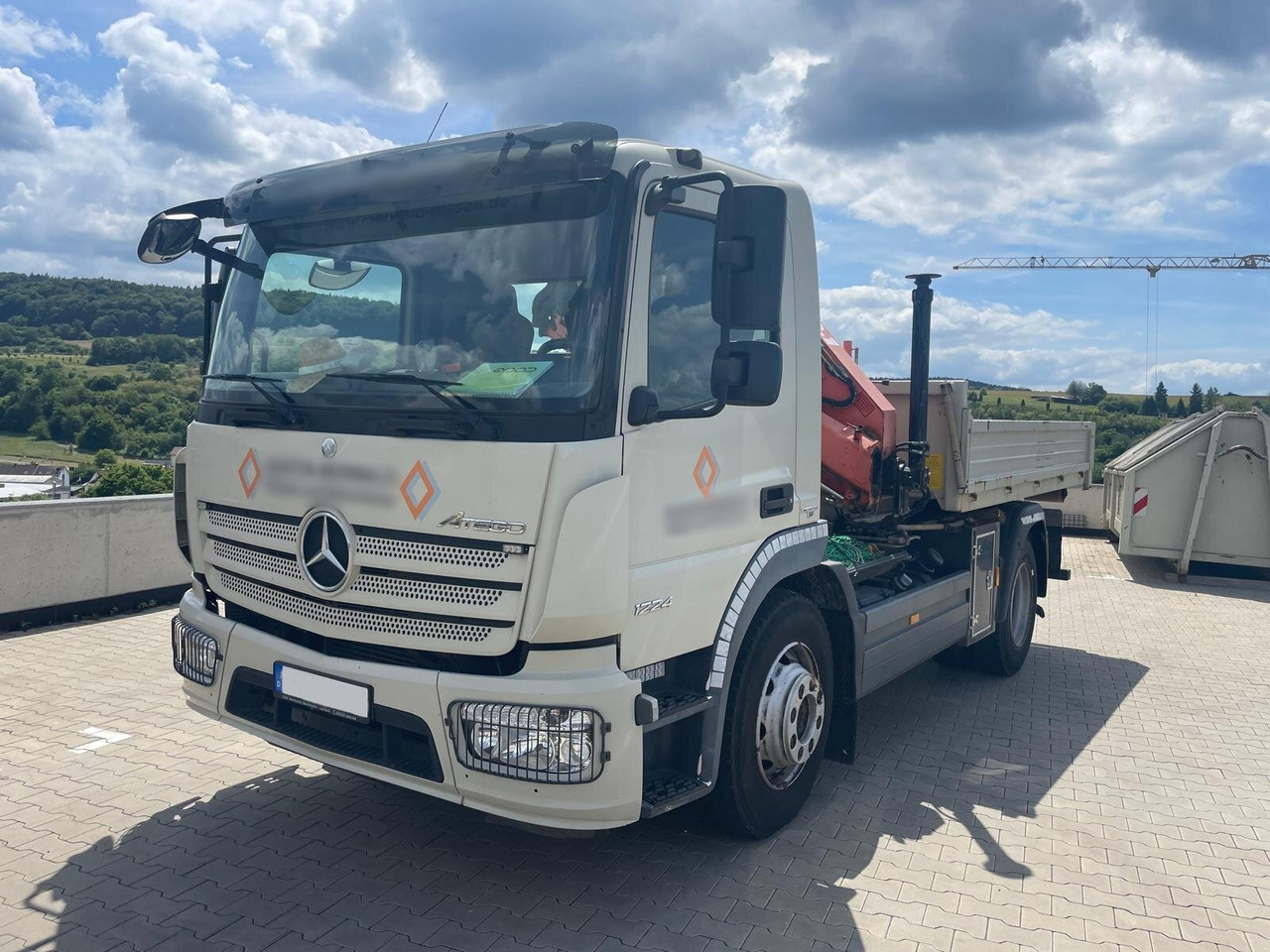 Mercedes-Benz Atego 1224 K 4x2 Atego 1224 K 4x2 - Hook lift truck: picture 1 Mercedes-Benz Atego 1224 K 4x2 Atego 1224 K 4x2 - Hook lift truck: picture 1
