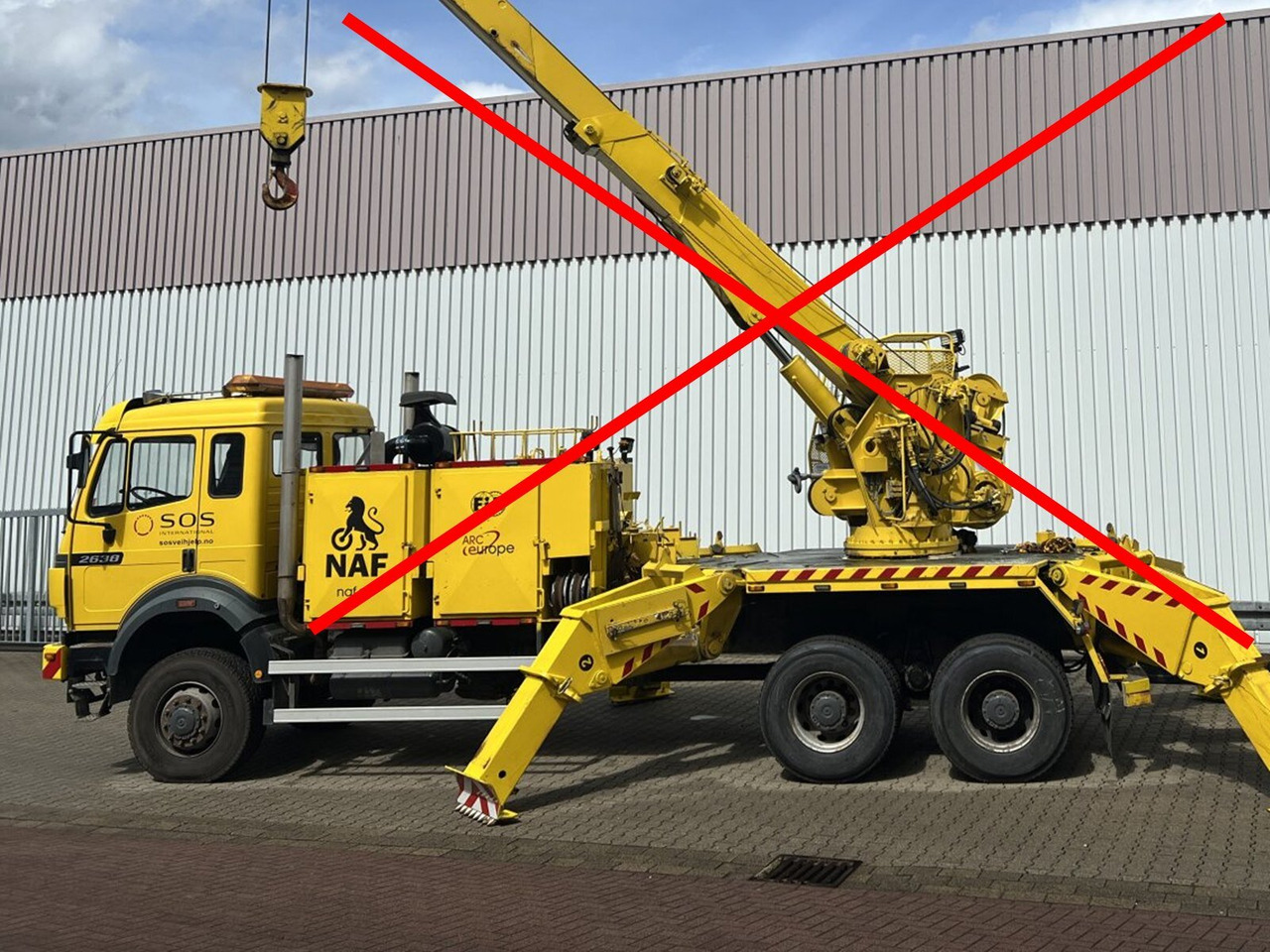 Lease a Mercedes-Benz SK II 2638/44 A 6x6 SK II 2638/44 A 6x6, V8, Retarder Mercedes-Benz SK II 2638/44 A 6x6 SK II 2638/44 A 6x6, V8, Retarder: picture 7