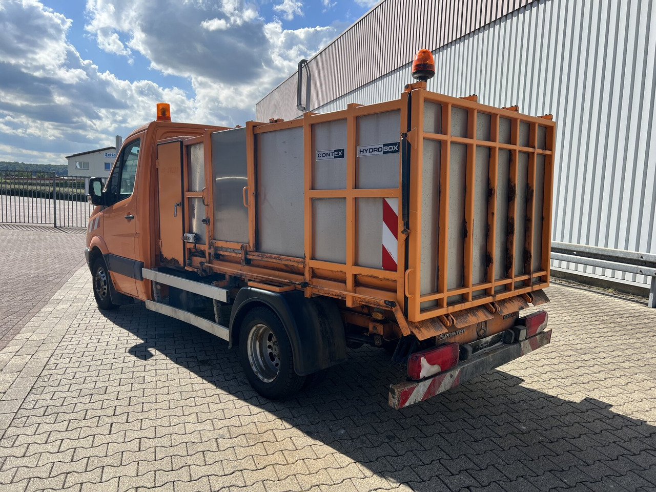 Garbage truck for transportation of garbage Mercedes-Benz Sprinter 513 CDI 4x2 Sprinter 513 CDI 4x2, Contex Pressmüllaufbau ca. 6m³: picture 11