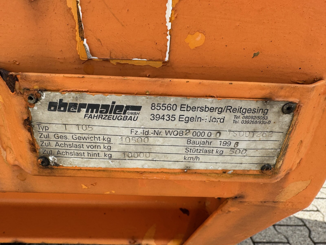 T 105 mit 3 Auffahrrampen T 105 mit 3 Auffahrrampen - Low loader trailer: picture 3 T 105 mit 3 Auffahrrampen T 105 mit 3 Auffahrrampen - Low loader trailer: picture 3