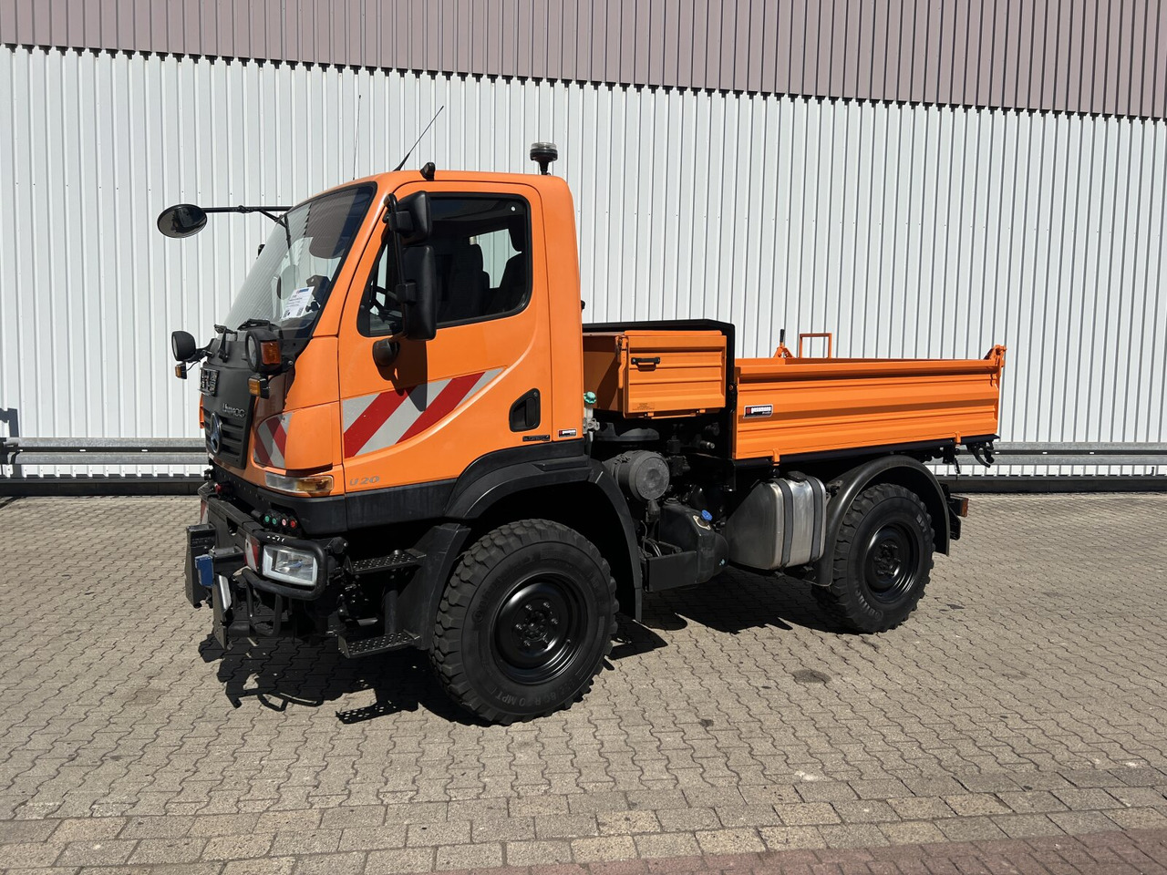 Van Unimog U 20 U405/70 4x4 U 20 U405/70 4x4, Kipper, Winterdienstplatte: picture 14