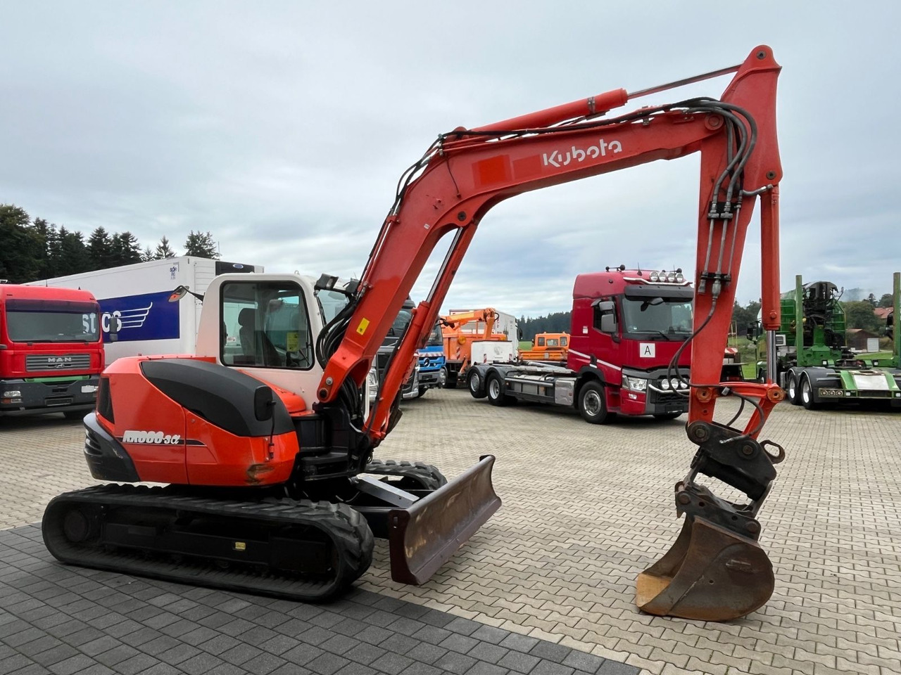 Kubota KX 080-3 Powertilt MS 08 - Mini excavator: picture 4 Kubota KX 080-3 Powertilt MS 08 - Mini excavator: picture 4