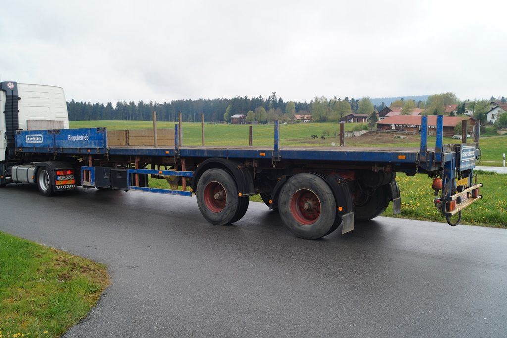 Unterholzner ULSZ 20/E Lenkachse - Dropside/ Flatbed semi-trailer: picture 3 Unterholzner ULSZ 20/E Lenkachse - Dropside/ Flatbed semi-trailer: picture 3
