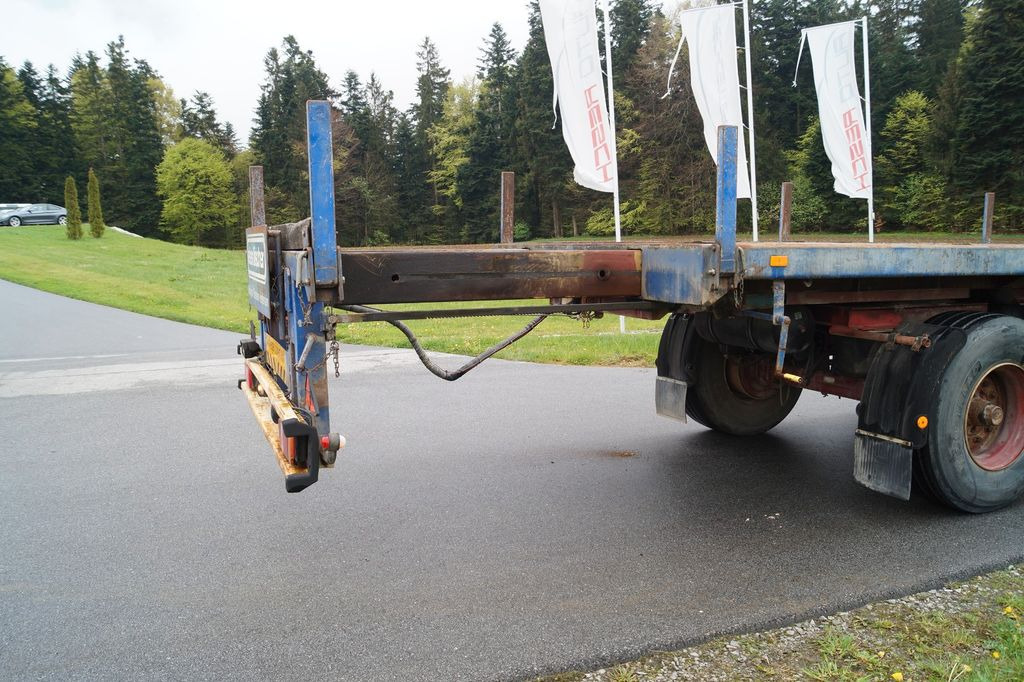 Dropside/ Flatbed semi-trailer Unterholzner ULSZ 20/E Lenkachse: picture 8 Dropside/ Flatbed semi-trailer Unterholzner ULSZ 20/E Lenkachse: picture 8