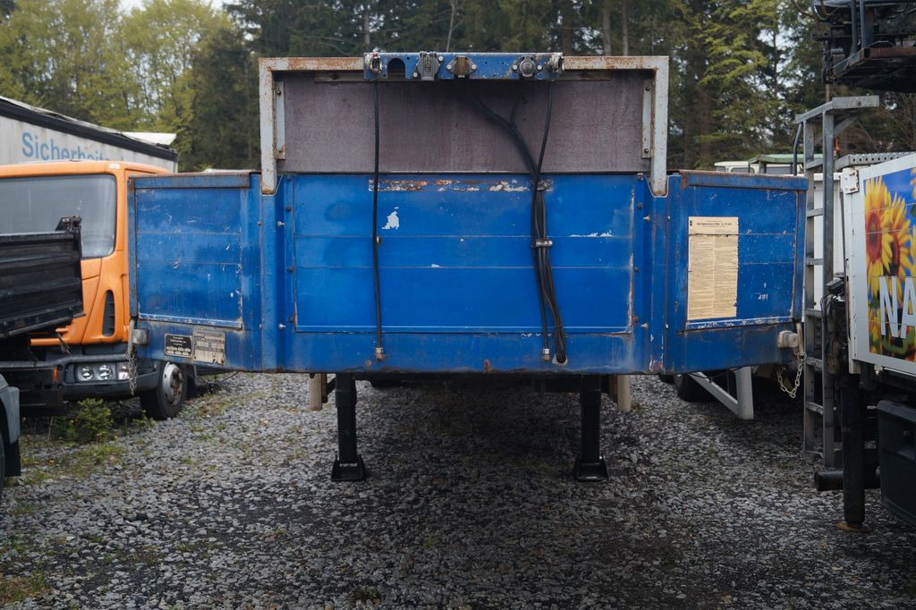 Dropside/ Flatbed semi-trailer Unterholzner ULSZ 20/E Lenkachse: picture 6 Dropside/ Flatbed semi-trailer Unterholzner ULSZ 20/E Lenkachse: picture 6