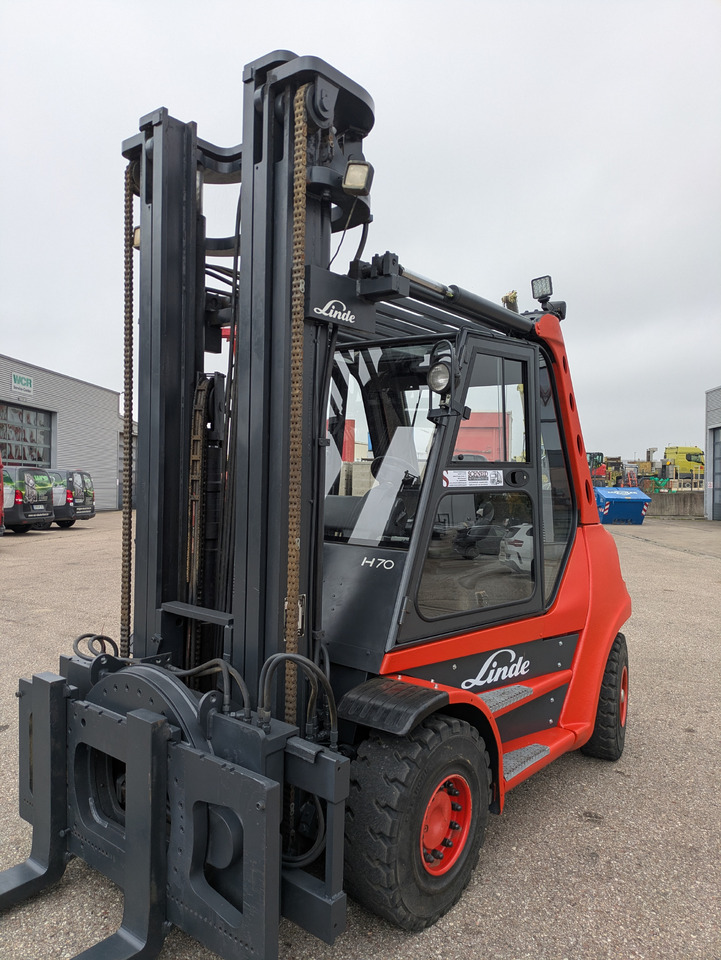LINDE H70D Diesel Stapler Triplexmast BJ: 99 erst 3368h - Diesel forklift: picture 2 LINDE H70D Diesel Stapler Triplexmast BJ: 99 erst 3368h - Diesel forklift: picture 2