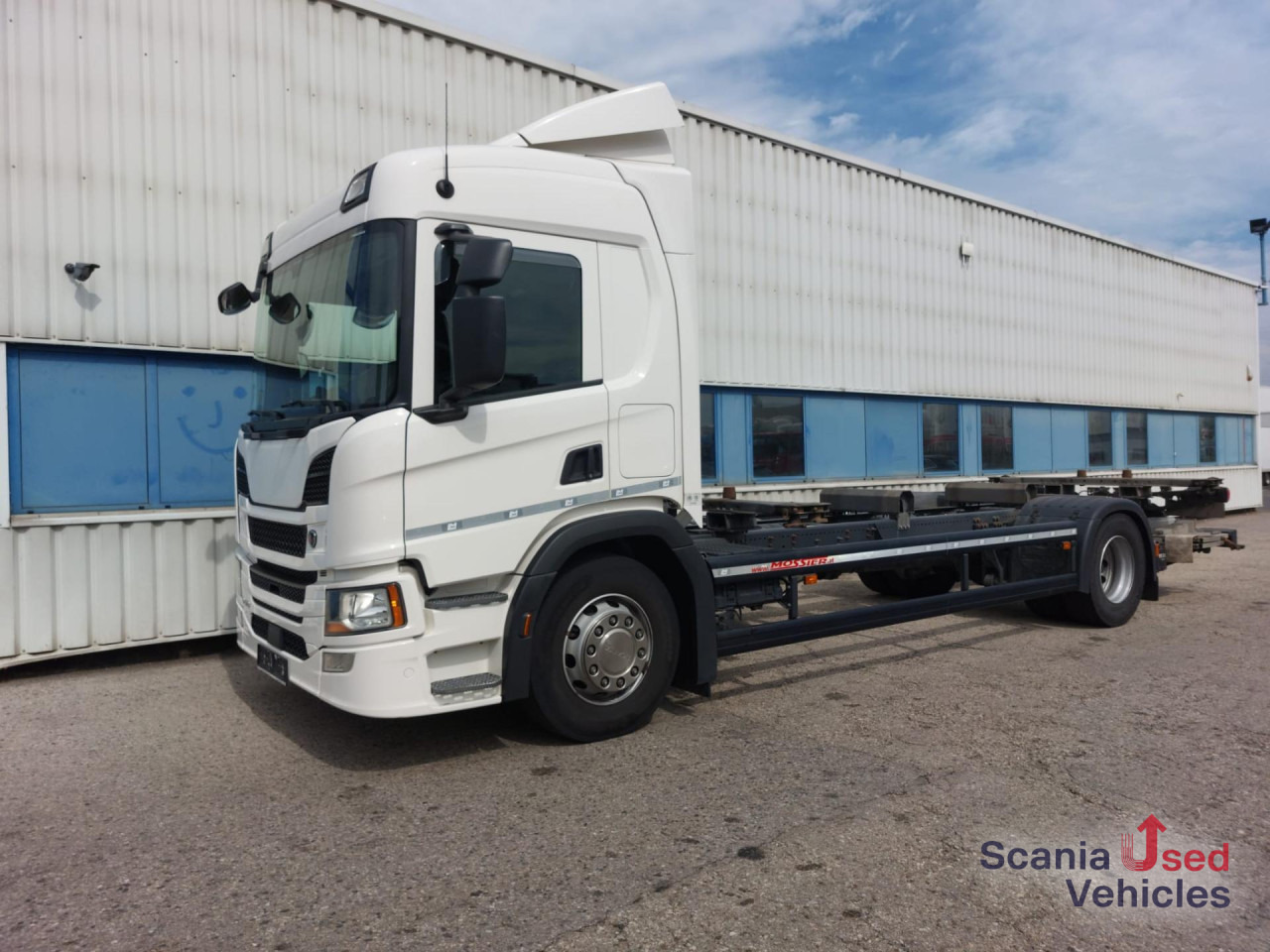 SCANIA P 410 B4x2NB Wechselrahmen Ladebordwand - Container transporter/ Swap body truck: picture 1 SCANIA P 410 B4x2NB Wechselrahmen Ladebordwand - Container transporter/ Swap body truck: picture 1