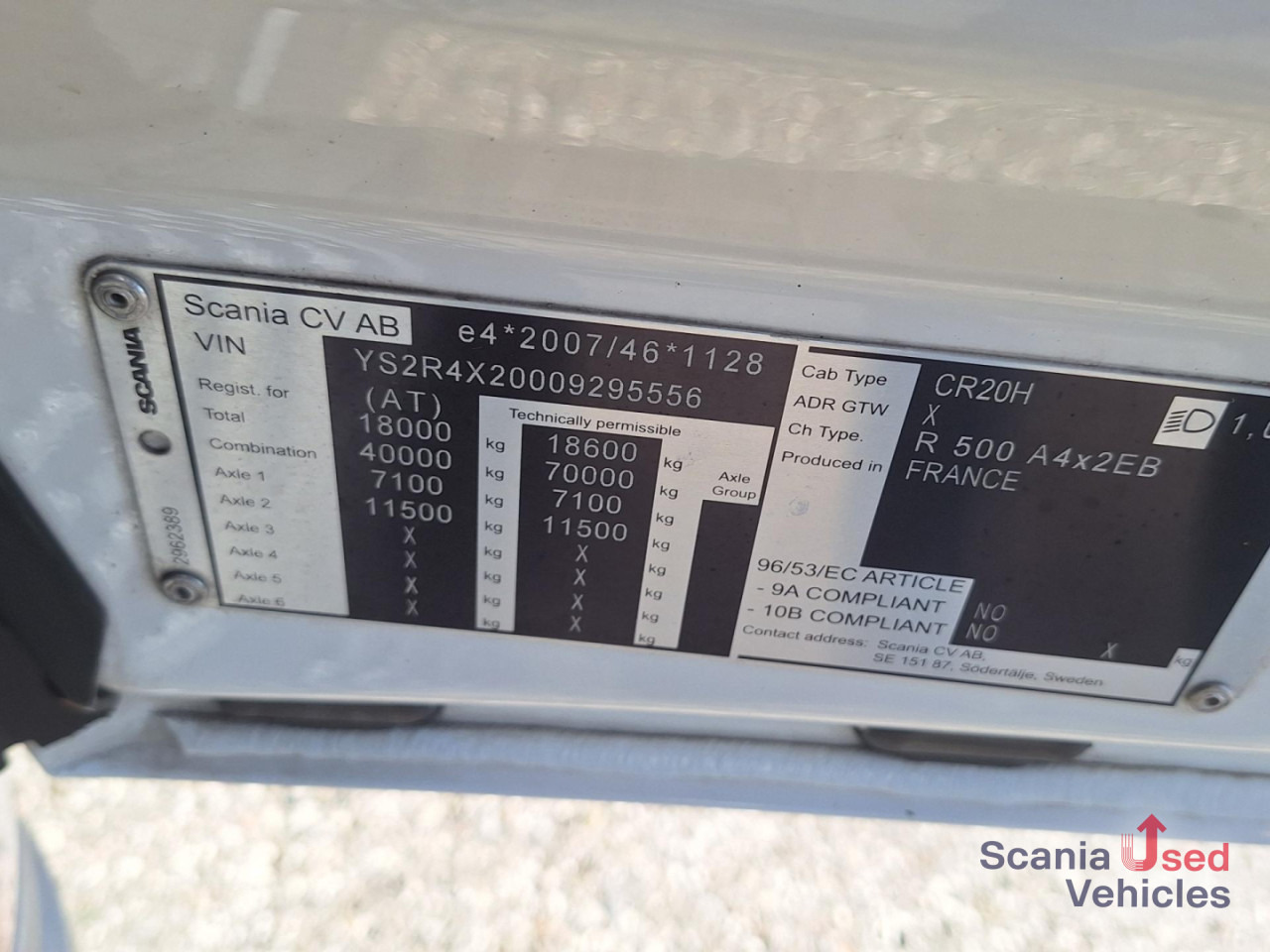 SCANIA R 500 A4x2EB Lowliner Smart 2 !! - Tractor unit: picture 4 SCANIA R 500 A4x2EB Lowliner Smart 2 !! - Tractor unit: picture 4