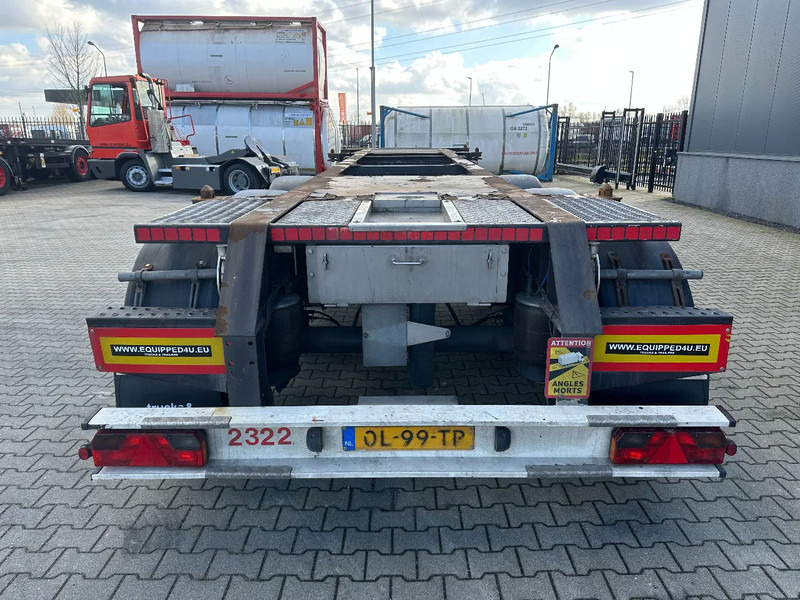 Burg 20FT ADR (EX/II, EX/III, FL, AT), Leergewicht : 3.690kg, SAF INTRADISC, 2x Liftachse, NL-Chassis, APK/ADR: 08-2025 - Container transporter/ Swap body semi-trailer: picture 4 Burg 20FT ADR (EX/II, EX/III, FL, AT), Leergewicht : 3.690kg, SAF INTRADISC, 2x Liftachse, NL-Chassis, APK/ADR: 08-2025 - Container transporter/ Swap body semi-trailer: picture 4
