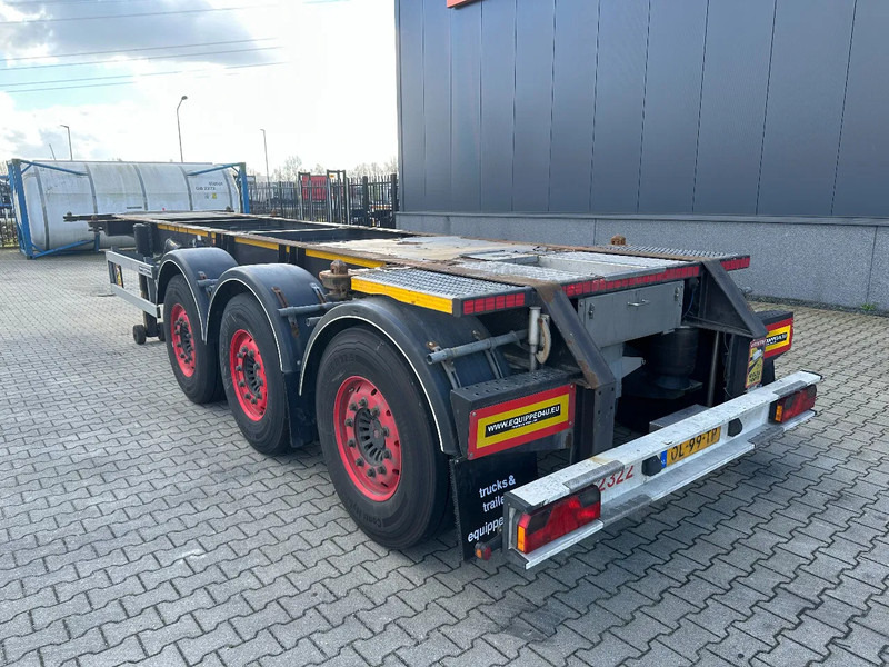 Burg 20FT ADR (EX/II, EX/III, FL, AT), Leergewicht : 3.690kg, SAF INTRADISC, 2x Liftachse, NL-Chassis, APK/ADR: 08-2025 - Container transporter/ Swap body semi-trailer: picture 3 Burg 20FT ADR (EX/II, EX/III, FL, AT), Leergewicht : 3.690kg, SAF INTRADISC, 2x Liftachse, NL-Chassis, APK/ADR: 08-2025 - Container transporter/ Swap body semi-trailer: picture 3