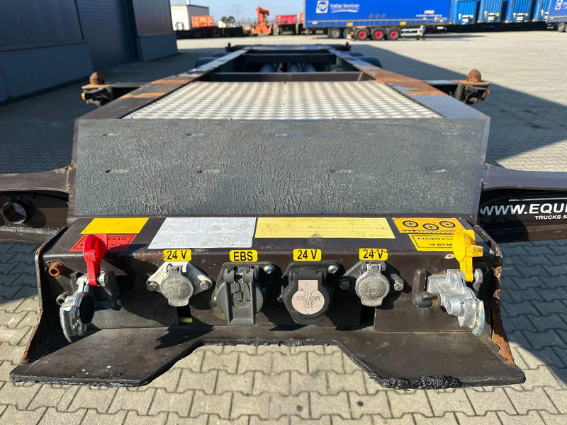 Container transporter/ Swap body semi-trailer Burg 20FT ADR (EX/II, EX/III, FL, AT), empty weight: 3.690kg, SAF INTRADISC, 2x liftaxle, ALCOA, NL-Chassis, APK/ADR: 07-2025: picture 16