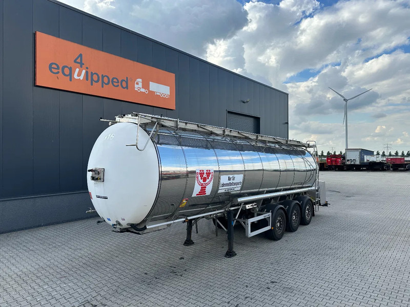 Feldbinder LEVENSMIDDELEN / FOOD / LEBENSMITTEL / 33.500L / 3-COMP / POMP / NL-trailer / APK: 03-2026 - Tank semi-trailer: picture 1 Feldbinder LEVENSMIDDELEN / FOOD / LEBENSMITTEL / 33.500L / 3-COMP / POMP / NL-trailer / APK: 03-2026 - Tank semi-trailer: picture 1