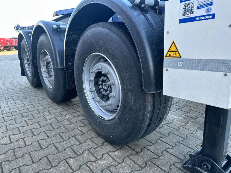 New Container transporter/ Swap body semi-trailer Krone NEW / DIRECT AVAILABLE 20FT ADR-CHASSIS, EMPTY WEIGHT: 3.470kg, DISCBRAKES, LIFTAXLE, 2x available: picture 15