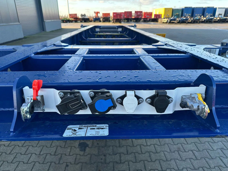 New Container transporter/ Swap body semi-trailer Krone NEW / DIRECT AVAILABLE 20FT ADR-CHASSIS, EMPTY WEIGHT: 3.470kg, DISCBRAKES, LIFTAXLE, 2x available: picture 7