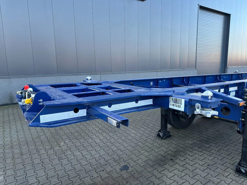 New Container transporter/ Swap body semi-trailer Krone NEW / DIRECT AVAILABLE 20FT ADR-CHASSIS, EMPTY WEIGHT: 3.470kg, DISCBRAKES, LIFTAXLE, 2x available: picture 8
