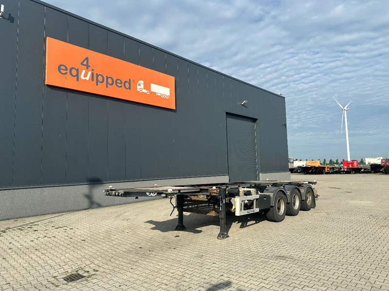 LAG 20FT + 30FT, BPW + DISC, LIFTAXLE, NL-CHASSIS - Container transporter/ Swap body semi-trailer: picture 1 LAG 20FT + 30FT, BPW + DISC, LIFTAXLE, NL-CHASSIS - Container transporter/ Swap body semi-trailer: picture 1