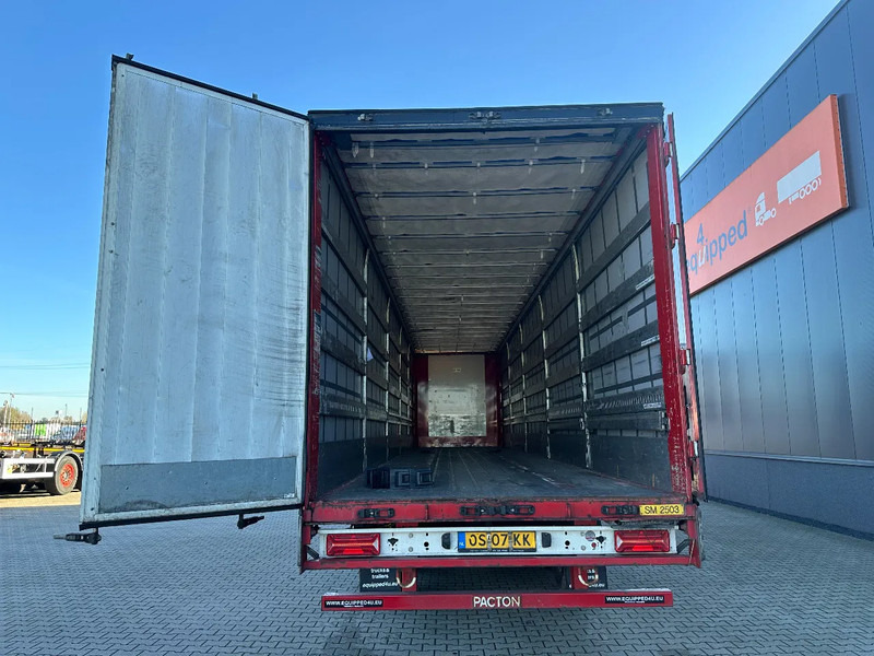 Curtainsider semi-trailer Pacton alu zijborden + planken, hardhouten vloer, NL-trailer, APK: 08-2026: picture 7