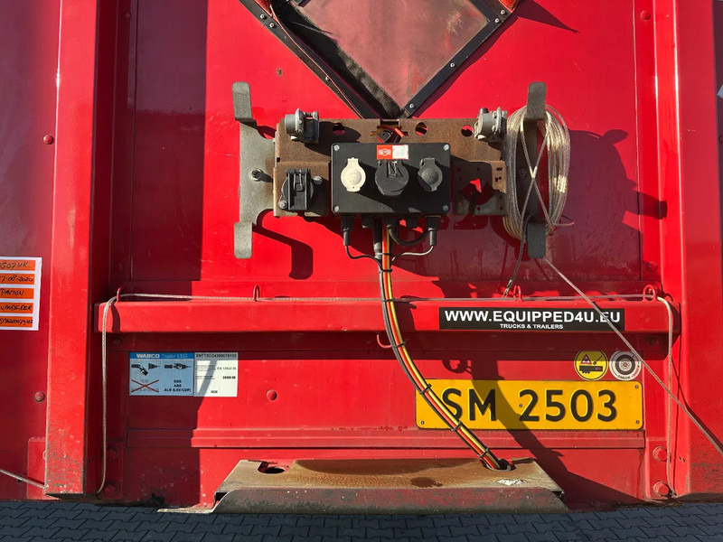 Curtainsider semi-trailer Pacton alu zijborden + planken, hardhouten vloer, NL-trailer, APK: 08-2026: picture 11