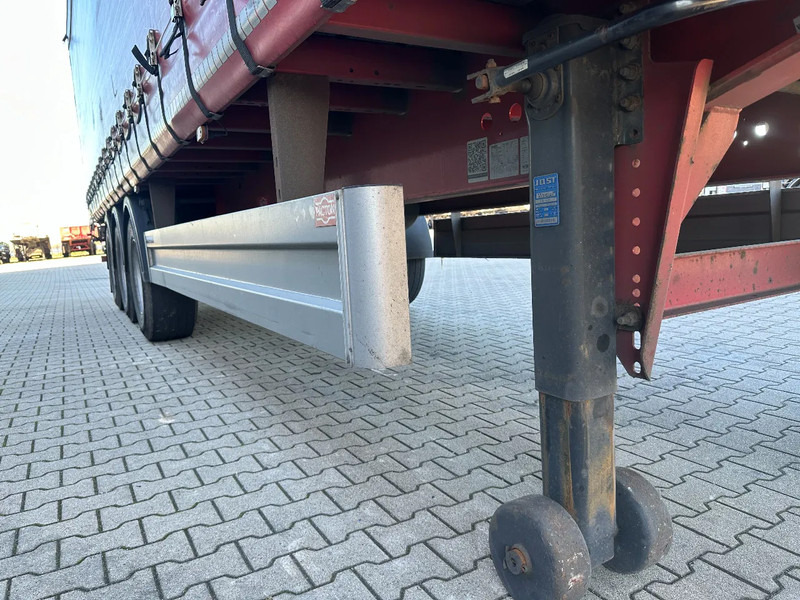 Curtainsider semi-trailer Pacton alu zijborden + planken, hardhouten vloer, NL-trailer, APK: 08-2026: picture 19