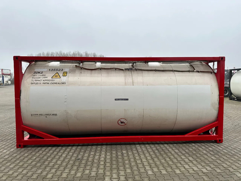 SINGAMAS 20FT ISO, 26.000L/1-COMP/3 BAFFELS/3 manholes, 5Y inspection: 06/2027 - Tank container: picture 3 SINGAMAS 20FT ISO, 26.000L/1-COMP/3 BAFFELS/3 manholes, 5Y inspection: 06/2027 - Tank container: picture 3