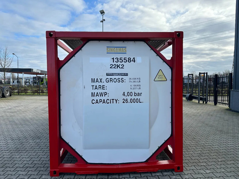 SINGAMAS 20FT ISO, 26.000L/1-COMP/3 BAFFELS/3 manholes, ADR inspectio valid till: 07/2025 - Tank container: picture 5 SINGAMAS 20FT ISO, 26.000L/1-COMP/3 BAFFELS/3 manholes, ADR inspectio valid till: 07/2025 - Tank container: picture 5