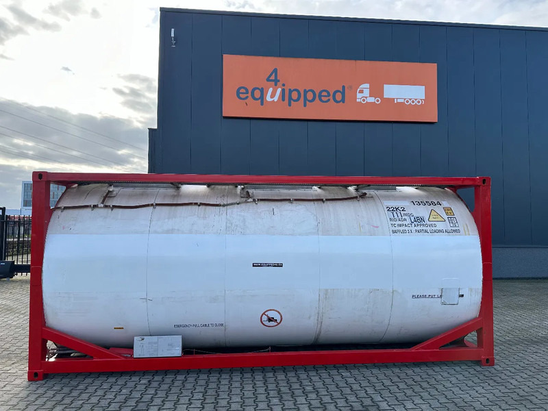 SINGAMAS 20FT ISO, 26.000L/1-COMP/3 BAFFELS/3 manholes, ADR inspectio valid till: 07/2025 - Tank container: picture 2 SINGAMAS 20FT ISO, 26.000L/1-COMP/3 BAFFELS/3 manholes, ADR inspectio valid till: 07/2025 - Tank container: picture 2