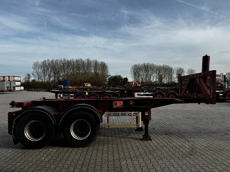 Van Hool 2 AXLE 20FT TIPPING-CHASSIS / TWIN-TIRES / BPW + DISC / ALCOA - Container transporter/ Swap body semi-trailer: picture 4 Van Hool 2 AXLE 20FT TIPPING-CHASSIS / TWIN-TIRES / BPW + DISC / ALCOA - Container transporter/ Swap body semi-trailer: picture 4