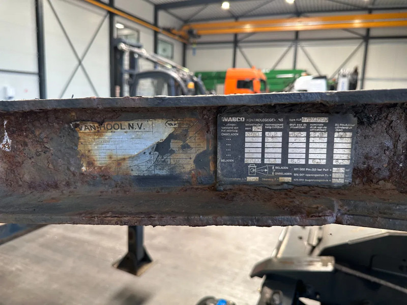 Lease a Van Hool 20FT/30FT, ADR (EX/II, EX/III, FL, OX, AT), SAF, drum, liftaxle, NL-Chassis Van Hool 20FT/30FT, ADR (EX/II, EX/III, FL, OX, AT), SAF, drum, liftaxle, NL-Chassis: picture 20