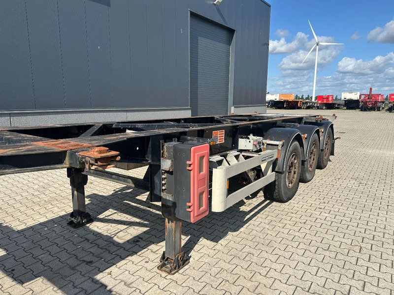 Container transporter/ Swap body semi-trailer Van Hool 20FT/30FT, SAF + disc, liftaxle, ALCOA, ADR (EX/II, EX/III, FL, OX, AT), NL-Chassis: picture 10