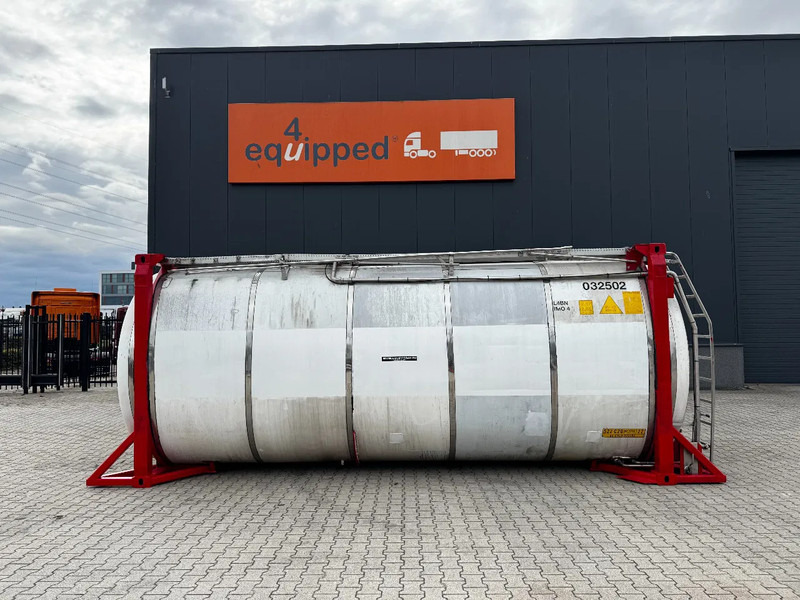 Van Hool 20FT SWAP BODY 30.800L, IMO-4, 5Y/CSC-inspection: 03-2028 - Tank container: picture 2 Van Hool 20FT SWAP BODY 30.800L, IMO-4, 5Y/CSC-inspection: 03-2028 - Tank container: picture 2