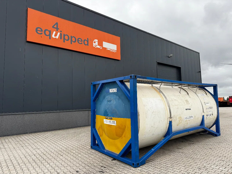 Welfit Oddy 24.050L / 1-COMP, 20FT ISO, UN PORTABLE T11, NEW 5Y- + CSC inspection: 04-2028 - Tank container: picture 1 Welfit Oddy 24.050L / 1-COMP, 20FT ISO, UN PORTABLE T11, NEW 5Y- + CSC inspection: 04-2028 - Tank container: picture 1