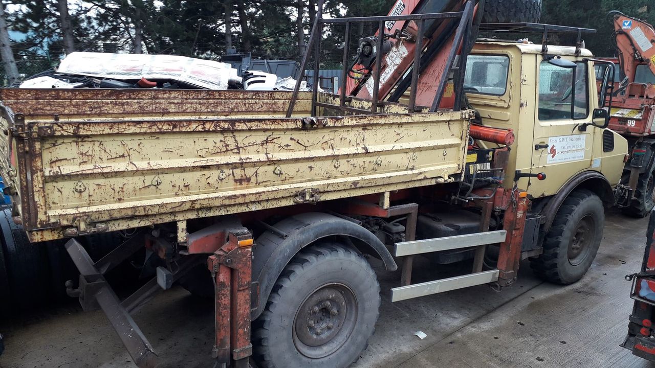 Mercedes Unimog U1250 - Municipal/ Special vehicle, Dropside/ Flatbed truck: picture 2 Mercedes Unimog U1250 - Municipal/ Special vehicle, Dropside/ Flatbed truck: picture 2