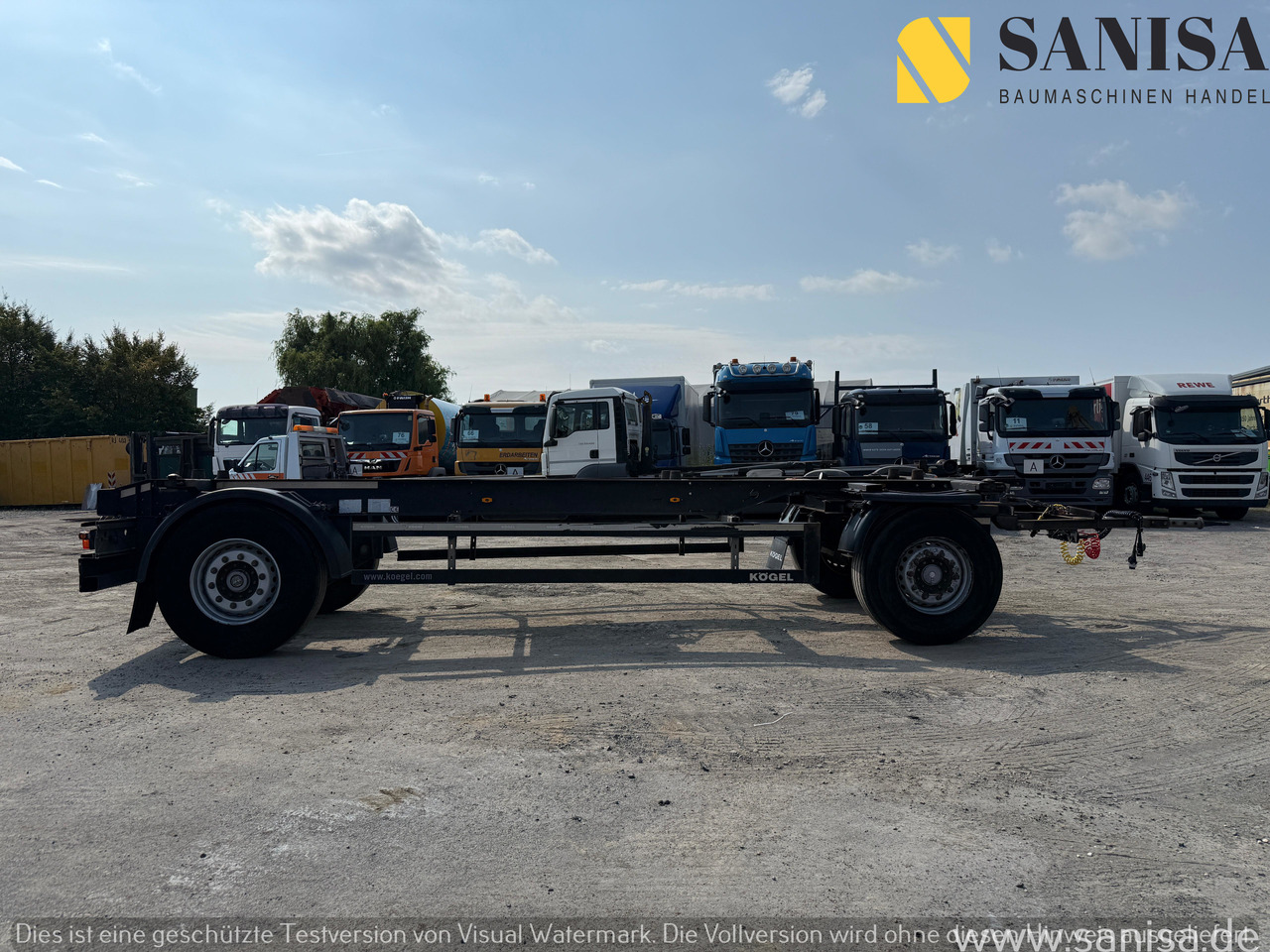 KÖGEL AW18/Wechselfahrgestell/BDF/Pneumatik - Chassis trailer: picture 5 KÖGEL AW18/Wechselfahrgestell/BDF/Pneumatik - Chassis trailer: picture 5