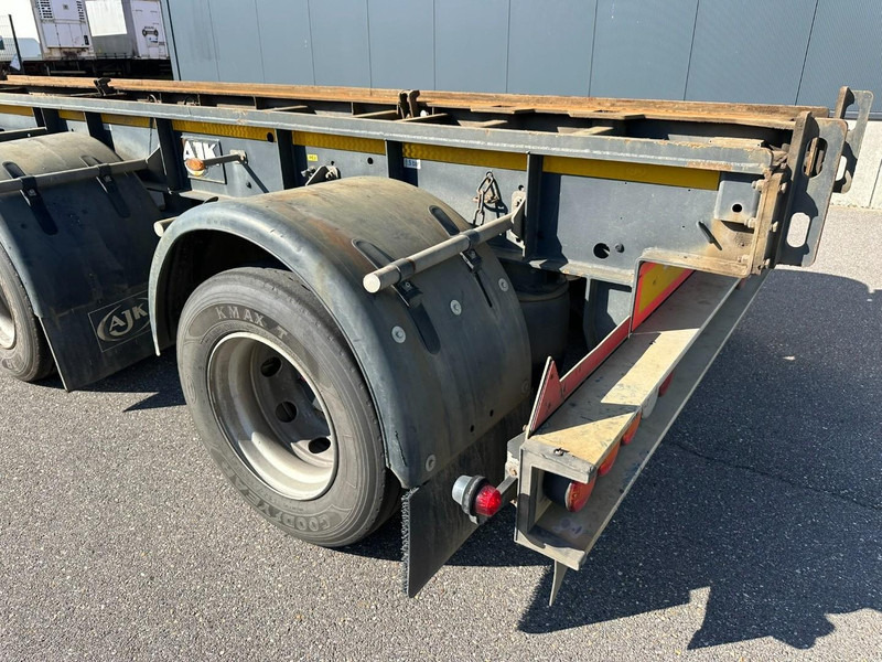 Container transporter/ Swap body trailer AJK AET - 30T CONTAINERAANHANGER - SAF - DISC BRAKES - AIR SUSP. - GOOD TIRES - TÜV 15-03-2026 - SmartBoard - BELGISCHE PAPIEREN: picture 12 Container transporter/ Swap body trailer AJK AET - 30T CONTAINERAANHANGER - SAF - DISC BRAKES - AIR SUSP. - GOOD TIRES - TÜV 15-03-2026 - SmartBoard - BELGISCHE PAPIEREN: picture 12