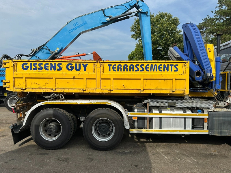 CONTAINER + CRANE FASSI F85.22 - 4m50 platform - 2x hydr - 2 extra hydr Functions for grabber + rotator - 5m70 total length - Hook lift/ Skip loader system: picture 2 CONTAINER + CRANE FASSI F85.22 - 4m50 platform - 2x hydr - 2 extra hydr Functions for grabber + rotator - 5m70 total length - Hook lift/ Skip loader system: picture 2