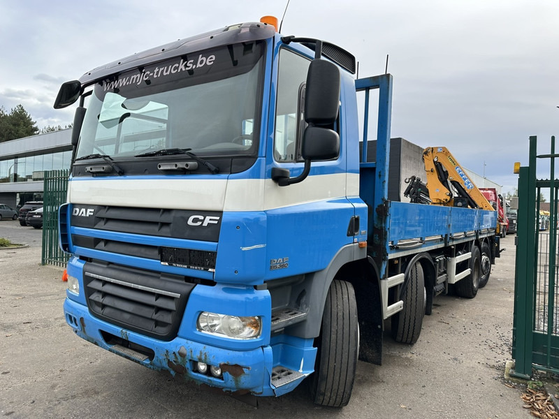 DAF CF 85.360 8x2 (no crane!) - MANUAL GEARBOX ZF - EURO 5 - BE TRUCK - Dropside/ Flatbed truck: picture 3 DAF CF 85.360 8x2 (no crane!) - MANUAL GEARBOX ZF - EURO 5 - BE TRUCK - Dropside/ Flatbed truck: picture 3