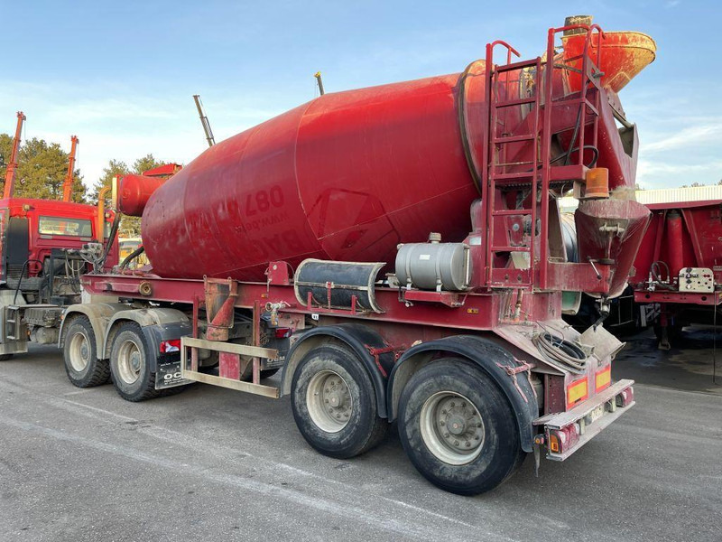 Hoenkhaus 12m3 CONCRETE MIXER 2 Axles SAF - AIR SUSP. - DRUM BRAKES - BE TRAILER - Concrete mixer semi-trailer: picture 3 Hoenkhaus 12m3 CONCRETE MIXER 2 Axles SAF - AIR SUSP. - DRUM BRAKES - BE TRAILER - Concrete mixer semi-trailer: picture 3