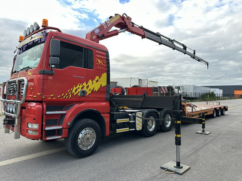 MAN TGA 33.530 6x4 - 90T + CRANE HMF 3720 K6 (17.3m) - RETARDER - MANUAL ZF - EURO 3 - 590.000km - ALCOA - BIG AXLES HUB REDUCTION - BE TRUCK - TOP CONDITION - Crane truck: picture 2 MAN TGA 33.530 6x4 - 90T + CRANE HMF 3720 K6 (17.3m) - RETARDER - MANUAL ZF - EURO 3 - 590.000km - ALCOA - BIG AXLES HUB REDUCTION - BE TRUCK - TOP CONDITION - Crane truck: picture 2