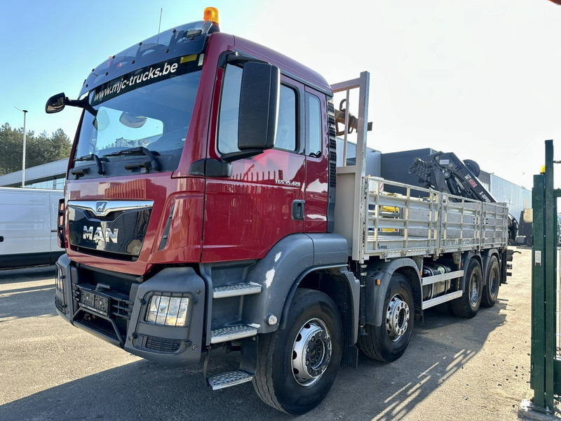 MAN TGS 35.420 8x4 + CRANE HIAB X-HIPRO 302 EP-5 - 192.000km - ROTATOR - 5/6 F - PLATFORM 6m55 - AIR SUSPENSION - TUV 06/2025 - TOP CONDITION - Crane truck: picture 5 MAN TGS 35.420 8x4 + CRANE HIAB X-HIPRO 302 EP-5 - 192.000km - ROTATOR - 5/6 F - PLATFORM 6m55 - AIR SUSPENSION - TUV 06/2025 - TOP CONDITION - Crane truck: picture 5