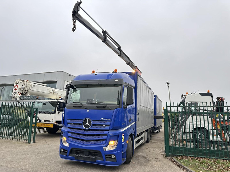 Mercedes-Benz Actros 2645 6x2 105m³ JUMBO + RETARDER + KRAN PALFINGER PK 19.001 SLD (4x) + RADIO - *FULL AIR* - FRIGO - EURO 6 - SAF AXLES - BELGIAN TRUCK - Box truck, Crane truck: picture 4 Mercedes-Benz Actros 2645 6x2 105m³ JUMBO + RETARDER + KRAN PALFINGER PK 19.001 SLD (4x) + RADIO - *FULL AIR* - FRIGO - EURO 6 - SAF AXLES - BELGIAN TRUCK - Box truck, Crane truck: picture 4