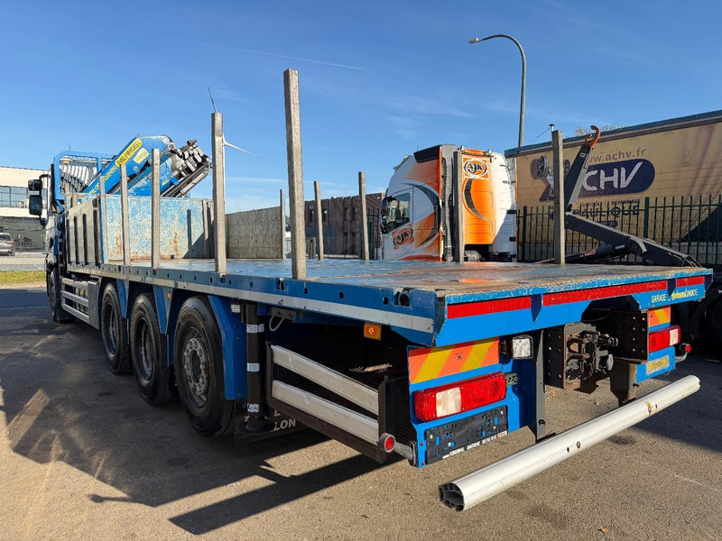 Crane truck Renault C480 8x4 TRIDEM + CRANE (20m!) PALFINGER PK33002-EH E (6x) - PLATFORM 8m25 - LIFT/STEERING - GOOD TIRES - BE TRUCK: picture 18