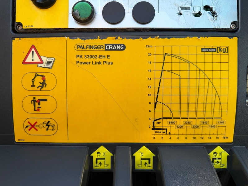 Crane truck Renault C480 8x4 TRIDEM + CRANE (20m!) PALFINGER PK33002-EH E (6x) - PLATFORM 8m25 - LIFT/STEERING - GOOD TIRES - BE TRUCK: picture 8