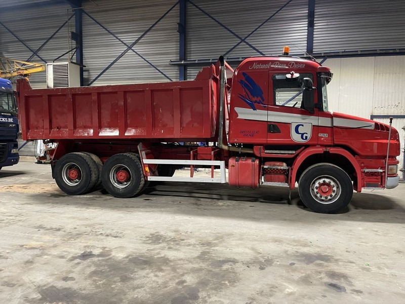 Scania T124-420 TORPEDO HAUBE - 6x4 - KIPPER - MANUAL GRS900 3+3 - STEEL SPRING / BALLIESTAS / LAMES / BLATT - Tipper: picture 5 Scania T124-420 TORPEDO HAUBE - 6x4 - KIPPER - MANUAL GRS900 3+3 - STEEL SPRING / BALLIESTAS / LAMES / BLATT - Tipper: picture 5